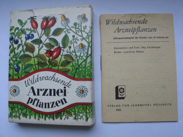 Wildwachsende Arzneipflanzen, Quartett DDR 1983, #138