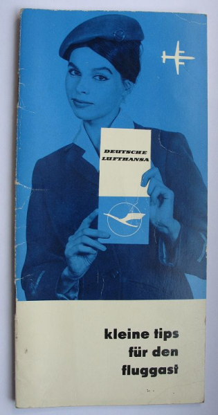 Deutsche Lufthansa, Kleine Tips für den Fluggast, Prospekt 1962