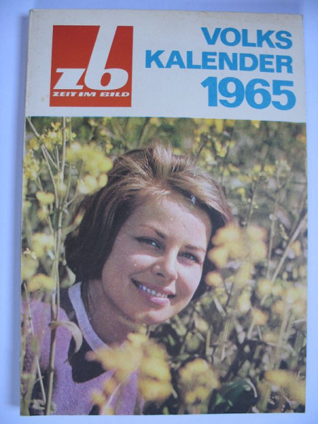 Volkskalender 1965, zb Zeit im Bild, DDR