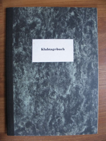 Klubtagebuch, Klubhaus, Kulturhaus, MTS, DDR um 1960