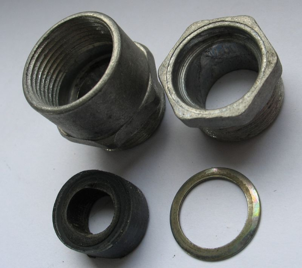 Stopfbuchsverschraubung PG 13,5 aus Aluminium, PG13,5 unbenutzt, #19