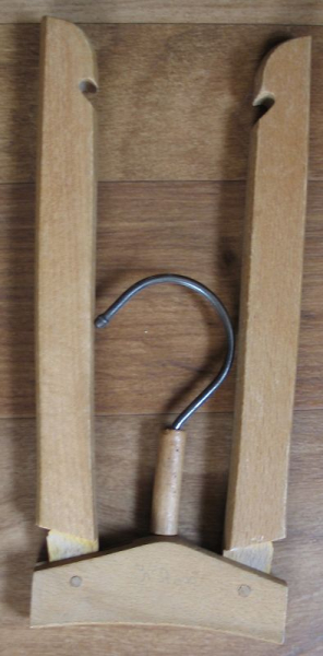 Reisebügel, Klappbügel, Kleiderbügel, 40-er Jahre