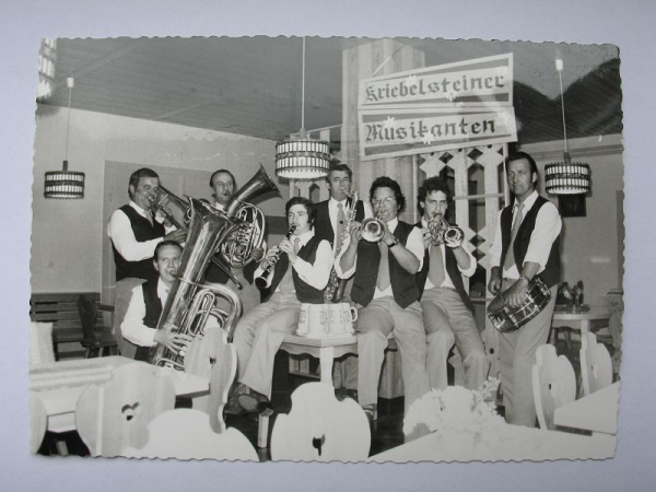 Kriebelsteiner Musikanten, Autogrammkarte, Kurt Müller, DDR 1983, #323