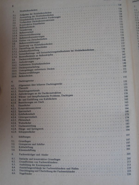 Zimmererarbeiten, Lehrbuch Zimmerer, Zimmermann, DDR 1981