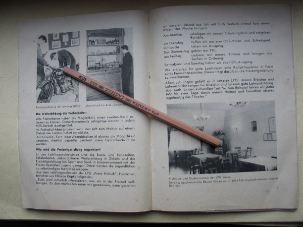 Warum werde ich Landwirt, DDR 1959, LPG Wiesa, Hainichen