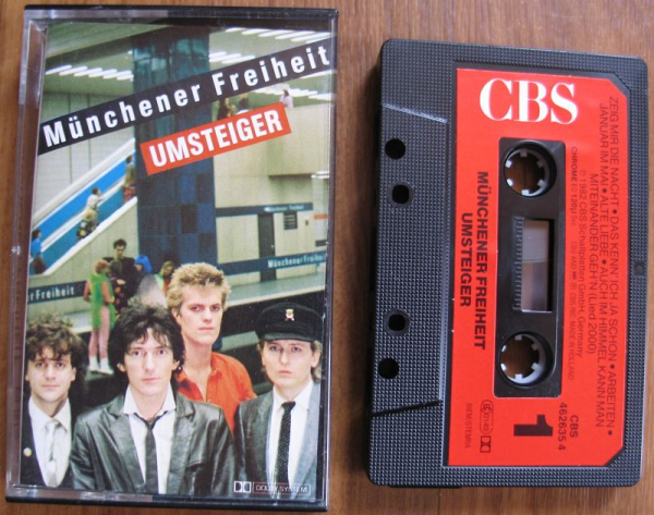 Münchner Freiheit, MC, Umsteiger, Kassette