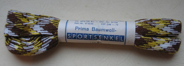 Schnürsenkel für Skischuhe, Wanderschuhe, DDR um 1960, #2