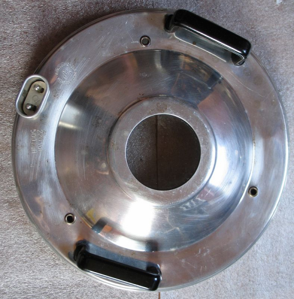 Oberteil, Deckel Backform DDR, VEB Zieh- Press- und Stanzwerk Zwintschöna, #8