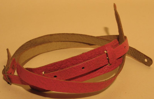 Riemen für DDR Brottasche, Kindergarten, Kinderkrippe, rosa, unbenutzt