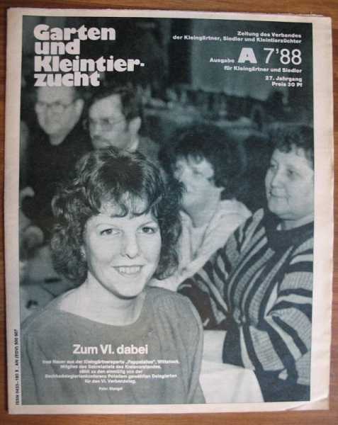 7/ 1988, Ernst Puhlmann Jüterbog, Ines Neuer Wittstock