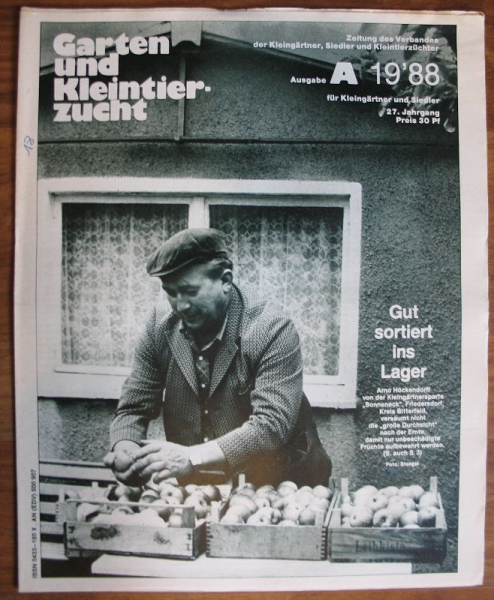 19/ 1988, Arno Höckendorf Friedersdorf, Dr. Werner Bernhardt Wittgensdorf