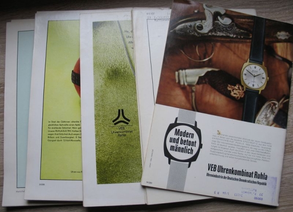 Uhren und Schmuck, DDR Zeitschrift Jahrgang 1970
