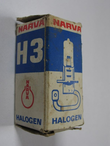 Narva Glühlampe H3 Halogen, 6 Volt, 55 Watt, DDR, unbenutzt, #16