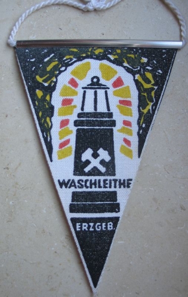 Schaubergwerk Waschleithe, Herkules-Frisch-Glück, Wimpel DDR