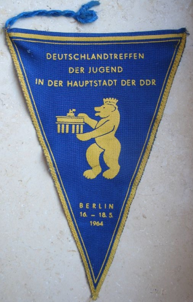 Wimpel Deutschlandtreffen Berlin 1964