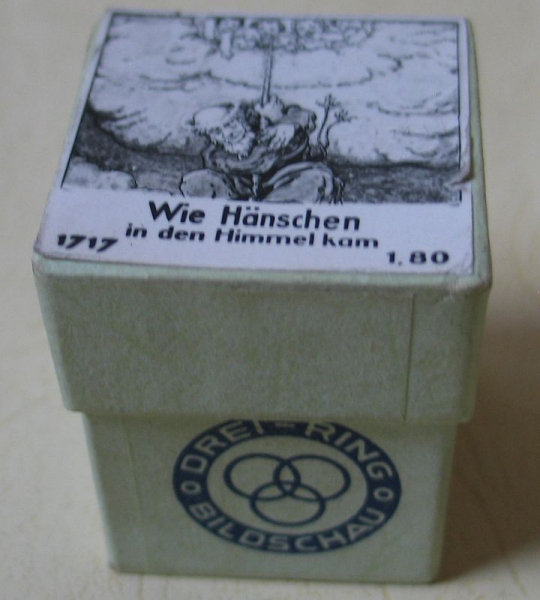 5 Diafilme, Rumpelstilzchen, Ali Baba, Hans im Glück, Zwerg Nase, Wie Hänschen in den Himmel kam