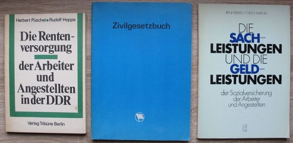 11 Gesetzbücher DDR, Verfassung, Strafgesetzbuch, Arbeitsgesetzbuch etc. #pb8