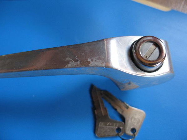 Türgriff mit Schloss, Barkas, Robur, Wartburg, Trabant, Multicar, IFA W50, #11