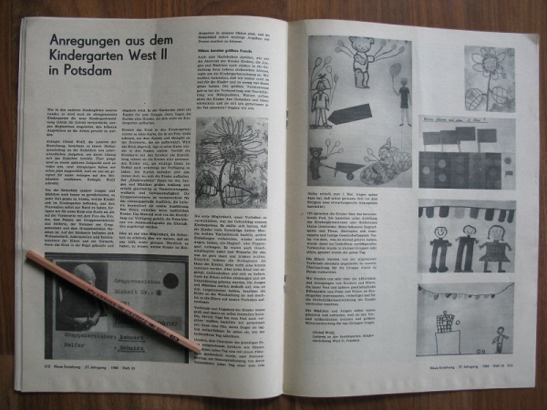 Neue Erziehung im Kindergarten, DDR, Heft 10/ 1984