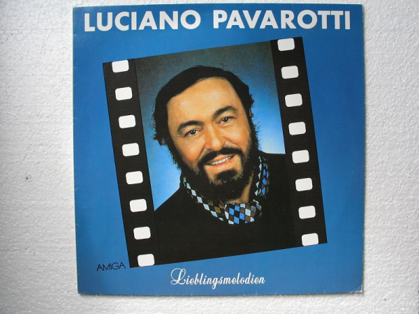 Luciano Pavarotti, Lieblingsmelodien, Amiga LP, #355