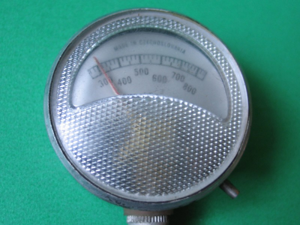 Luftdruckmesser CSSR, Tatra, Skoda LKW, Made in Czechoslovakia