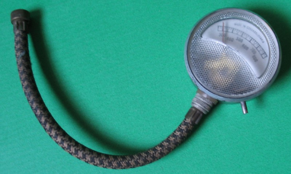 Luftdruckmesser CSSR, Tatra, Skoda LKW, Made in Czechoslovakia