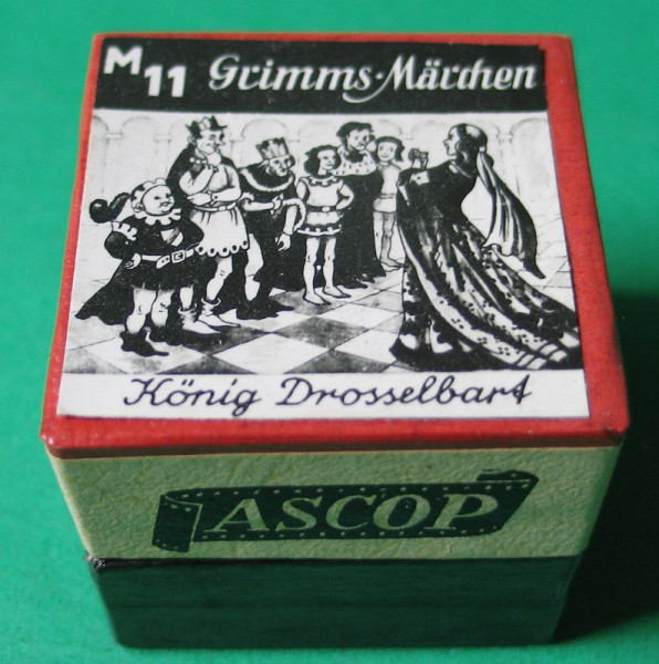 Grimms- Märchen, König Drosselbart, ASCOP, Diafilm DDR