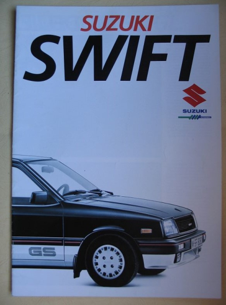 Prospekt Suzuki Swift, um 1990, #289