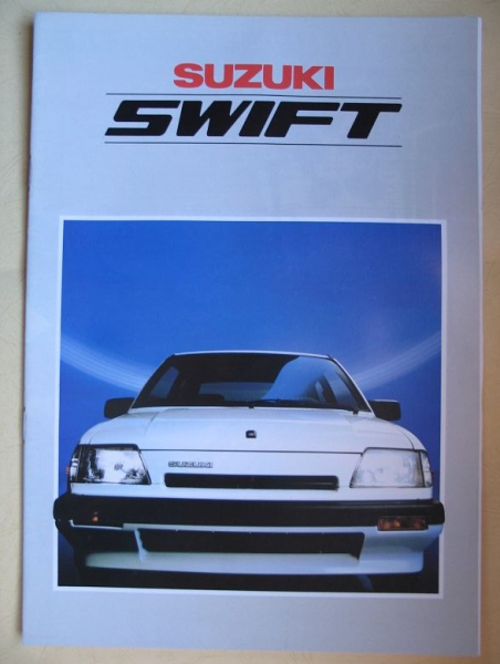 Prospekt Suzuki Swift, um 1990
