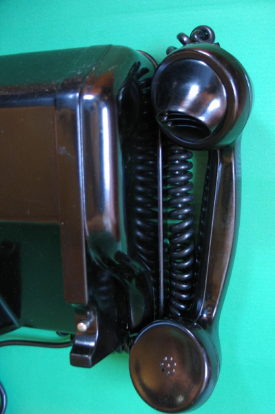 Kurbeltelefon, Bahntelefon, Bakelit, Belogradtschik, #10