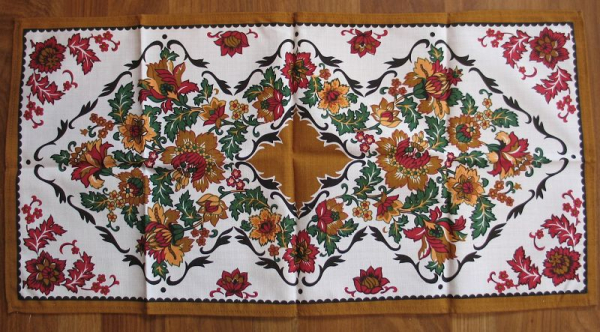 Tischläufer, Tischdecke, DDR 60-er Jahre