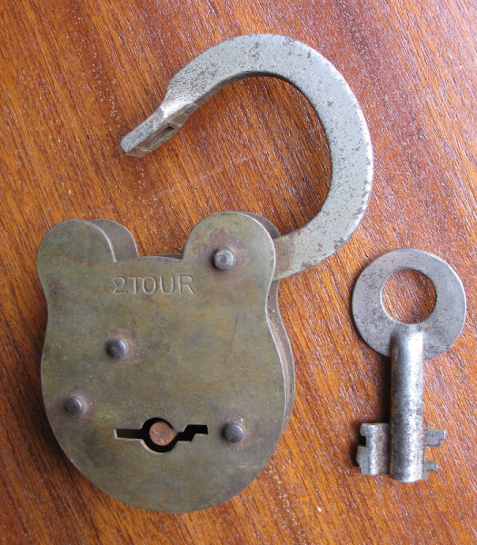 Altes Vorhängeschloss