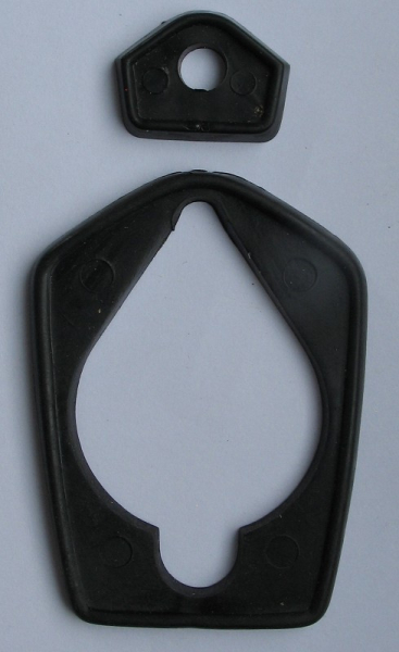Türgriffunterlagen für Trabant, Wartburg, Barkas, Robur, Multicar, schwarz