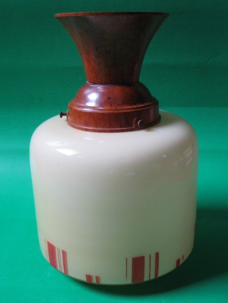 Lampe Spritzdekor, Bakelit, Art Deco, 30-er Jahre, #45