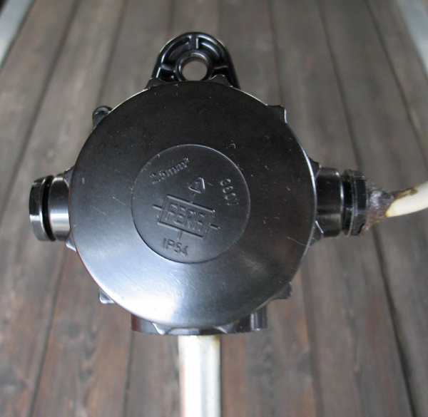 Neonlampe, Leuchtstofflampe DDR, VEB Leuchtenbau Arnstadt, Type FRP 232