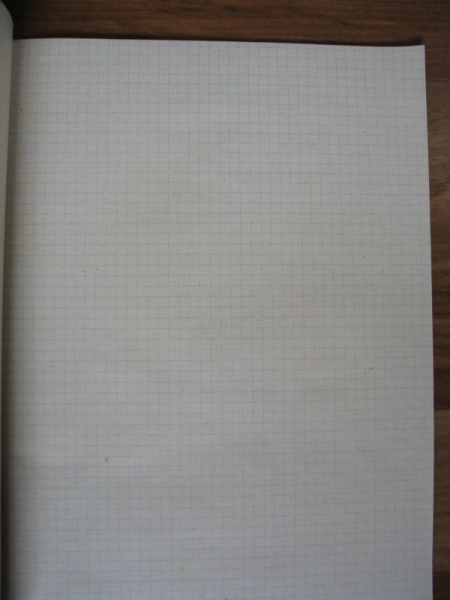 Schulheft, Schreibheft, Hermes, Lineatur g/A 4, unbenutzt, #33