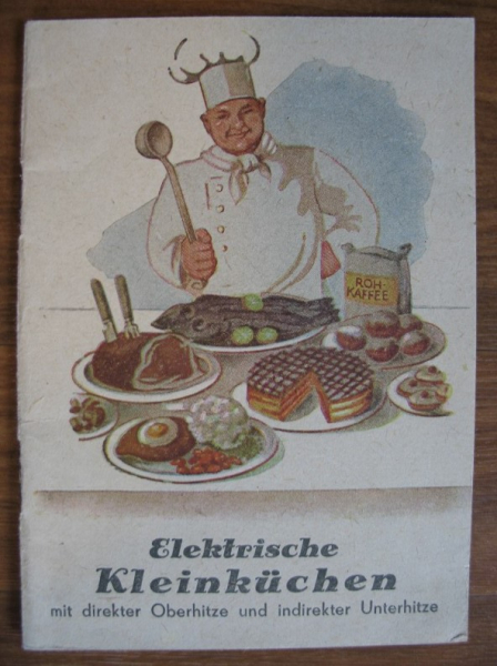 Kleinküche Stromolett, Ernst Pahl KG Blankenfelde über Mahlow, DDR 1961