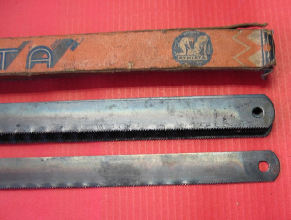 Athleta Sägeblätter, Eisensägeblätter, um 1930