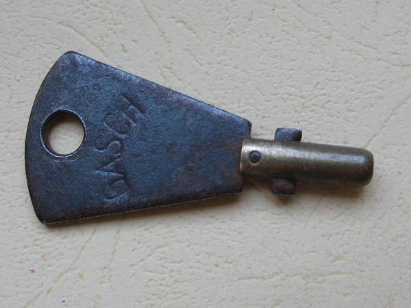 Zündschlüssel GASCH, aus den 30-er Jahren ?? #37