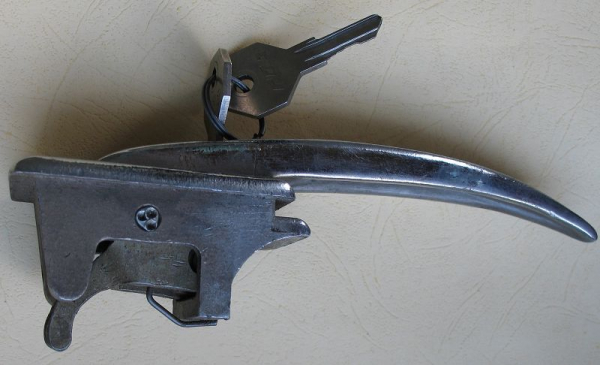 Türgriff UAZ, УАЗ, mit 2 Schlüssel, 50-er/ 60-er Jahre, #ru2