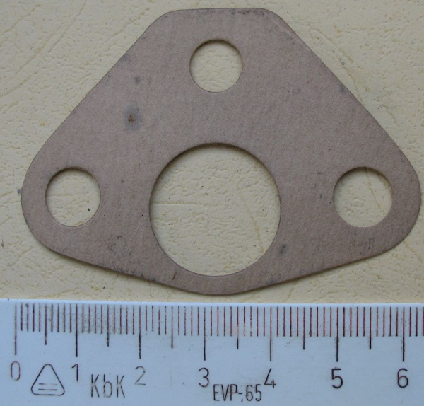 Dichtung, Isolierflanschdichtung Benzinpumpe Moskwitsch 412, #mo6
