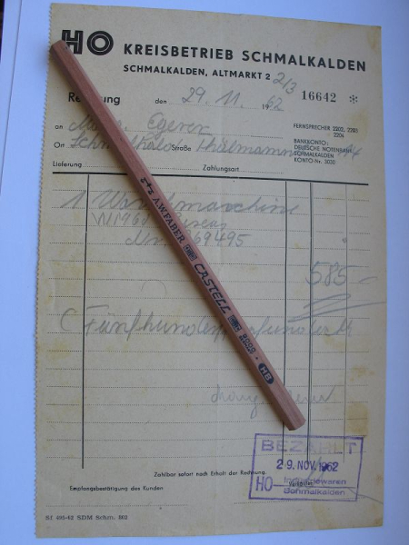 Anleitung Haushaltwaschmaschine WM 60 Luxus, DDR 1962