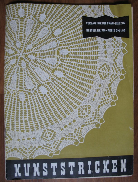 Kunststricken, Zeitschrift DDR 1961, Nr. 798