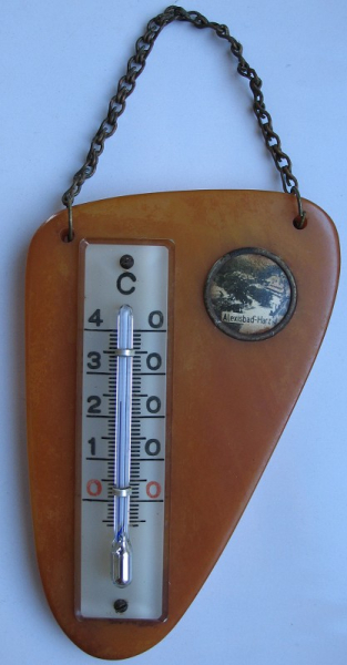 Thermometer Alexisbad- Harz, DDR, Catalin
