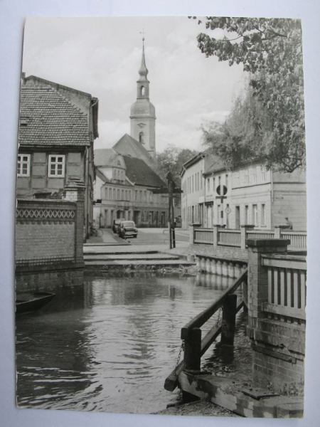 Lübbenau, Lubnjow, Ansichtskarte DDR 1978, #354