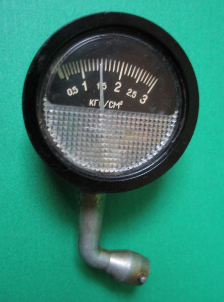 Reifendruckmesser MD214, Luftdruckmesser, CCCP, UdSSR, Sowjetunion