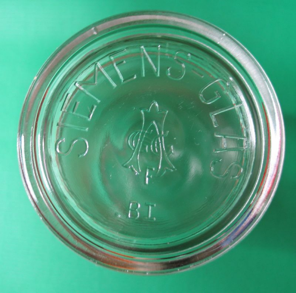 Siemensglas, Konservenglas, Einweckglas, 30-er Jahre, #23