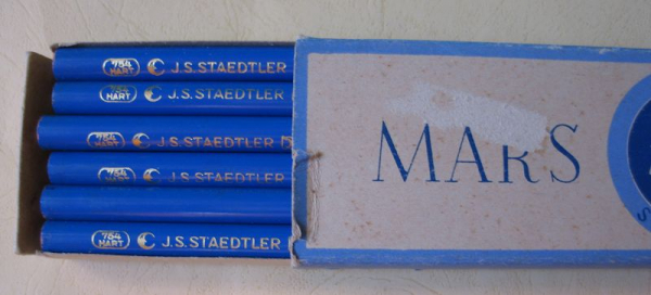 Mars No. 754 hart, Staedtler Kopierstifte, 12 Stück, #1