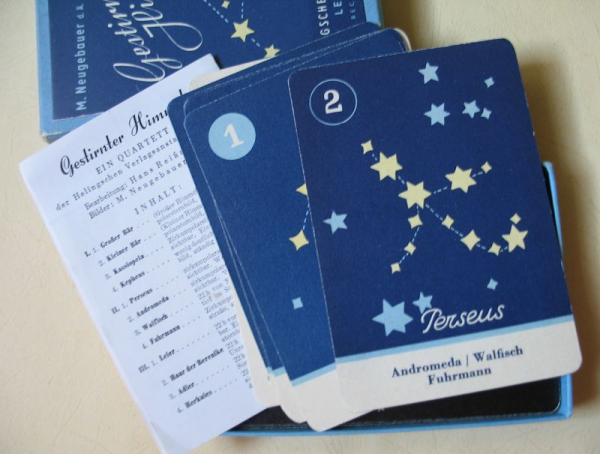 Gestirnter Himmel, Quartettspiel DDR 50-er Jahre, #141