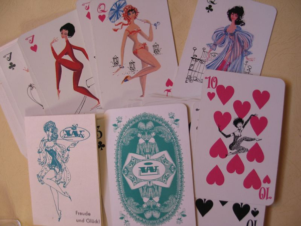 Kartenspiel Wiratex, Exportgesellschaft, DDR, #144